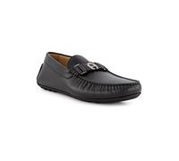 AIGNER Slipper Herren Glattleder schwarz, 44 (9.5)