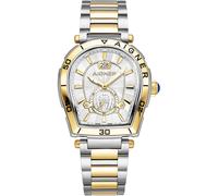 Aigner Trapani AGW.262003 weiss silber gold Edelstahl Herren Uhr NEU