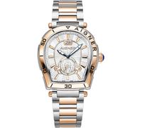 Aigner Trapani AGW.262005 weiss silber roségold Edelstahl Herren Uhr NEU