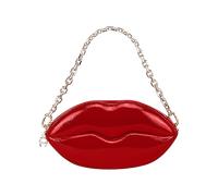 Aigner Umhängetasche Fashion Kussmund, Lipstick Red