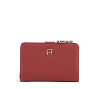 Aigner Zita Geldbörse rot, Leder, Damen
