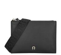 Aigner Zita Umhängetasche schwarz, Leder, Damen