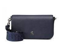 AIGNER Zita Umhängetasche Leder 23 cm blau