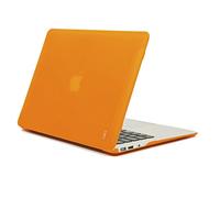 aiino - Harte Schutzhülle für MacBook Air 11" I Schutzetui I gummierte MacBook Schale I Matte Hülle für MacBook Air 11 Zoll I Ultra-Dünn I MacBook Air Zubehör I Apple Laptop Schutzhüllen - Orange