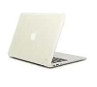 aiino - Harte Schutzhülle für MacBook Air 11" I Schutzetui I gummierte MacBook Schale I Matte Hülle für MacBook Air 11 Zoll I Ultra-Dünn I MacBook Air Zubehör I Apple Laptop Schutzhüllen - Transparent