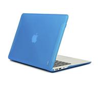 aiino - Harte Schutzhülle für MacBook Air 11" I Schutzetui I gummierte MacBook Schale I Matte Hülle für MacBook Air 11 Zoll I Ultra-Dünn I MacBook Air Zubehör I Apple Laptop Schutzhüllen - Blau