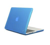 aiino - Harte Schutzhülle für MacBook Pro Retina 15" I Schutzetui I gummierte Schale I Matte Hülle I MacBook Pro Retina 15 Zoll I Ultra-Dünn I MacBook Pro Retina Zubehör I Apple Schutzhüllen - Blau