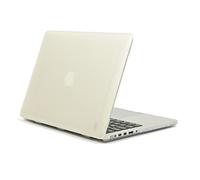 aiino - Harte Schutzhülle für MacBook Pro Retina 15" I Schutzetui I gummierte Schale I Matte Hülle I MacBook Pro Retina 15 Zoll I Ultra-Dünn I MacBook Pro Retina Zubehör I Schutzhüllen - Transparent