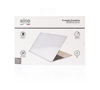 aiino italian ideas - Hochglanzgehäuse kompatibel für MacBook 12, Modell A1534 - Transparent, weiß, AIMB12G-CLR-APR