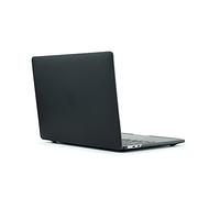 aiino italian ideas Soft Shell Schutzhülle für MacBook, Hartschale, matt, Ultraleicht und strapazierfähig, Schutzhülle für MacBook Pro 13 Zoll (2020/2022), Kratzfest und stoßfest, Schwarz