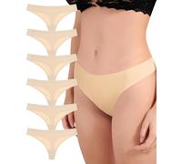 Aijolen String Tanga Damen Nahtlos Seamless Slips Weich Unterwäsche Frauen Invisible Thong Underwear Women Mehrpack S-XL