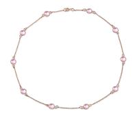 Ailoria LAVANDE Halskette Pink Quarz gold Damen