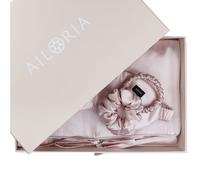Seidentuch AILORIA "Tasche, Schlafmaske, Scrunchie S & Scrunchie M TRAVEL SET", Damen, rosa (shy blush), Obermaterial: 100% Seide silk., Modetücher (12704812-0) shy blush
