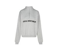 AIMN Sweatshirt mit Label-Stitching Modell 'Varsity' in Dunkelrot, Größe XL