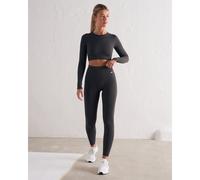 Aim'n Ribbed Seamless Leggings Shadow Grey M