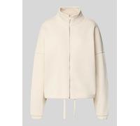 aim'n Sweatjacke mit Stehkragen und Reißverschluss in Sand, Größe S
