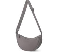 AiNinXun Half Moon Bag Damen Halbmond Tasche Crossbody Bag Moonbag Cross Body Bag Women Crossbag Nylon Tasche Herren Crossover Bag Bauchtasche Umhängetasche Schultertasche Hobo Shoulder Bag Bodybag
