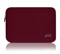 AIPIE Laptoptasche 11,6 12 Zoll Schutz Laptophülle 31cm x 21cm Notebooktasche mit Glatter Reißverschluss Acer, Asus, Dell, HP, Lenovo Laptop Tasche Damen Mann Arbeit Hülle Rot, 11,6 Zoll
