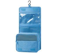 AiQInu Kulturbeutel zum Aufhängen, Kulturtasche Unisex Faltbare Waschtasche Kosmetiktasche Reisezubehör mit Haken für Damen und Herren