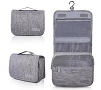 AiQInu Kulturbeutel zum Aufhängen, Kulturtasche Unisex Faltbare Waschtasche Kosmetiktasche Reisezubehör mit Haken für Damen und Herren