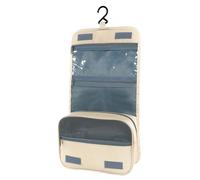 AiQInu Kulturbeutel zum Aufhängen, Kulturtasche Unisex Faltbare Waschtasche Kosmetiktasche Reisezubehör mit Haken für Damen und Herren