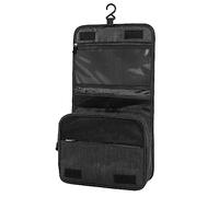 AiQInu Kulturbeutel zum Aufhängen, Kulturtasche Unisex Faltbare Waschtasche Kosmetiktasche Reisezubehör mit Haken für Damen und Herren