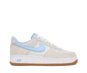 Air Force 1 '07 LV8 Herren-Sneaker Photon Dust/Weiß/Gum Medium Brown/Psychic Blue IB6388-002