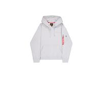 Alpha Industries Herren Air Force Hoody Kapuzensweat Kapuzenpullover, Pastel Grey, M