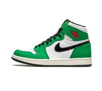 Air Jordan 1 High-Lucky-Sneaker, Grün (W), Lucky Green White Sail Black, 40 EU