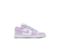 Air Jordan 1 Low Big Kids' Shoes (Barely Grape/Violet Mist/White)