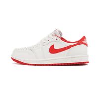Jordan AIR 1 LOW OG SCHUHE WEIß/UNIVERSITÄT ROT-WEIß 46 EU