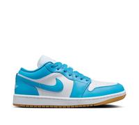 Air Jordan 1 Low "Powder Blue" - Size: 40 White/Dark Powder Blue - Gum Light Brown