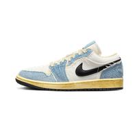 Nike Herren Air Jordan 1 Low Sneaker, Ashen Slate/Black-Pale Ivory, 9.5