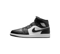 Air Jordan 1 Mid Herren Schuhe (DQ8426-010, Black/Summit White/Off Noir), Schwarz/Summit White/Off Noir, 45 EU
