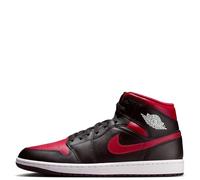 Air Jordan 1 Mid Herren Schuhe (DQ8426-067, Black/Summit White/Varsity Red), Schwarz/Summit White/Varsity Red, 47.5 EU
