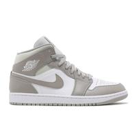 Nike Air Jordan 1 Mid Herren Schuhe, College Grey / Light Bone White, 44 EU