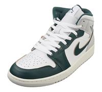 Air Jordan 1 Mid SE Herrenschuhe (FQ7720-103, White/Sail/Neutral Grey/Oxidized Green)