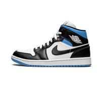 Nike Herren Air Jordan 1 Mid Sneaker, University Blue/White/Black, 45 EU