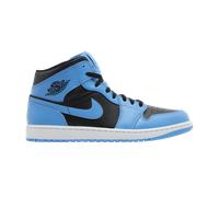 Nike Herren Air Jordan 1 Mid Sneaker, University Blue/White/Black, 45 EU