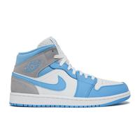 NIKE Jordan 1 Mid DX9276-100 8 Herren Weiß/Universitätsblau, Weiß/Uni Blau, 41 EU