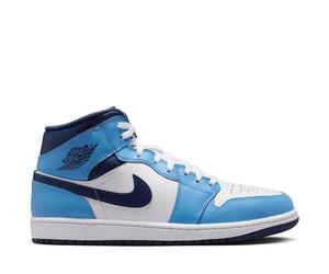 Air Jordan 1 Mid "University Blue" - Size: 45 blue