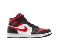 Air Jordan 1 Mid White Black Red EU:46