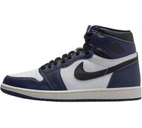 AIR JORDAN 1 Retro High OG Herrenschuhe, Midnight Navy/White/Sail/Black, 45 EU