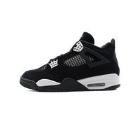 Nike Jordan Air 4 Retro Unisex-Erwachsene, Schwarz/Weiß Thunder-Black, 44.5 EU