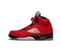 Nike Air Jordan 5 Retro-Laufschuh für Herren, Weiss/opulenter Garten, 44.5 EU