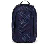 Satch air Schulrucksack ab 5. Klasse gepolstert 26L Stauraum standfest Laptopfach Purple Laser - Dunkelblau