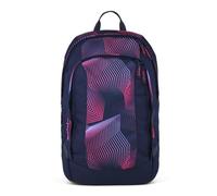 Satch air ab 5. Klasse gepolstert 26L Stauraum standfest Laptopfach Seismic Pink - Dunkelblau