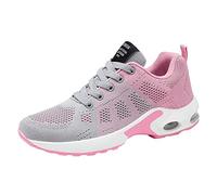 Air Straßenlaufschuhe Damen Laufschuhe rutschfest Sportschuhe Frauen Dämpfung Turnschuhe Atmungsaktiv Walkingschuhe Leichte Sneaker Sportschuhe Dämpfung Laufschuhe