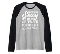 Air Traffic Controller Bekleidung - Lustiges Controller-Design Raglan