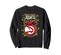 Airbrush-Logo der NBA Atlanta Hawks Sweatshirt